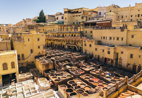 Fes medina UNESCO old city narrow streets