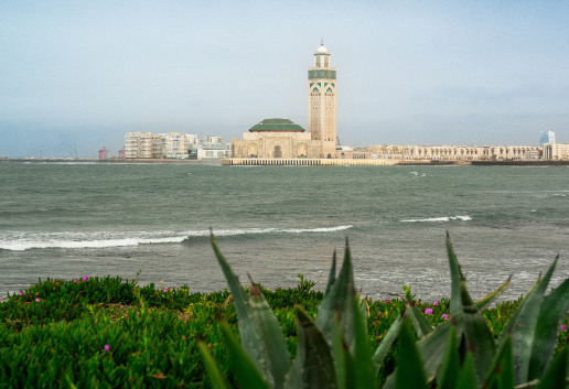 Hassan II Mosque Casablanca ocean view Morocco tour Hassan II Mosque Casablanca ocean view Morocco tour