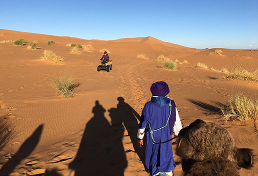 Erg-Chigaga-Desert-Experience 4 Days Yoga Retreat from Marrakech to Erg Chigaga Desert