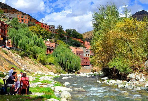 Ourika-Valley-waterfalls-Morocco Day Trip from Marrakech to Essaouira (Mogador)